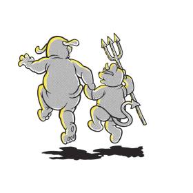 World Industries Friends Sticker