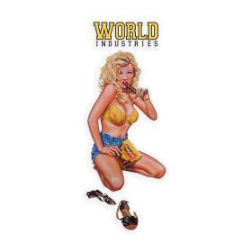 World Industries Fudgesicle Sticker - 3" x 2"