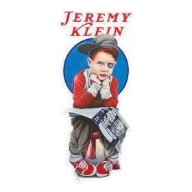 World Industries Jeremy Klein Black Eye Kid Sticker - 3" x 2"