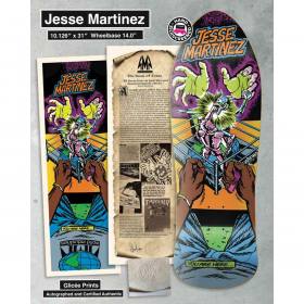10.126x31 World Industries Jesse Martinez Rock'em Sock'em LTD Screened Re-Issue Deck