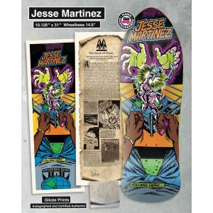 10.126x31 World Industries Jesse Martinez Rock'em Sock'em LTD Screened Re-Issue Deck