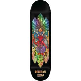 8.625x32.25 Zero Dane Burman Stained Glass Baphomet Deck