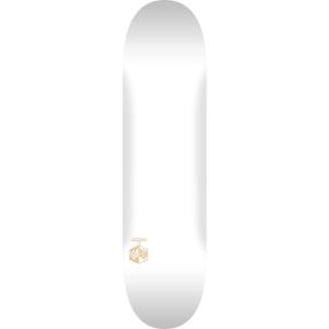 7.75x31.08 Mini Logo K20 Chevron Detonator Deck - Solid White
