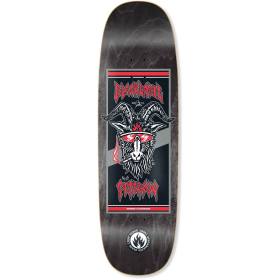9.5x32.125 Black Label Nick Peterson Burnside Brew Tugboat Shaped Deck - Black Stain