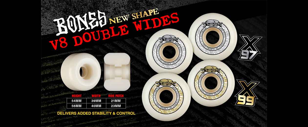 Bones Wheels X-Formula Double Wides