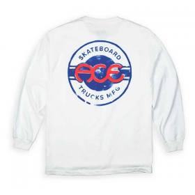 Ace Trucks RINGS LOGO Skateboard T Shirt BLACK XL