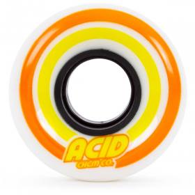 55mm 86a Acid Chemical Co Pod Conical All Terrain Wheels -  Frost White