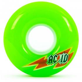 56mm 86a Acid Chemical Co Skaterade All Terrain Wheels - Lime Green