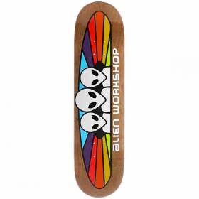 7.25x29.625 Alien Workshop Spectrum Mini Deck - Brown Stain