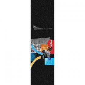 9x33 Almost Scraps Graphic Griptape - Black