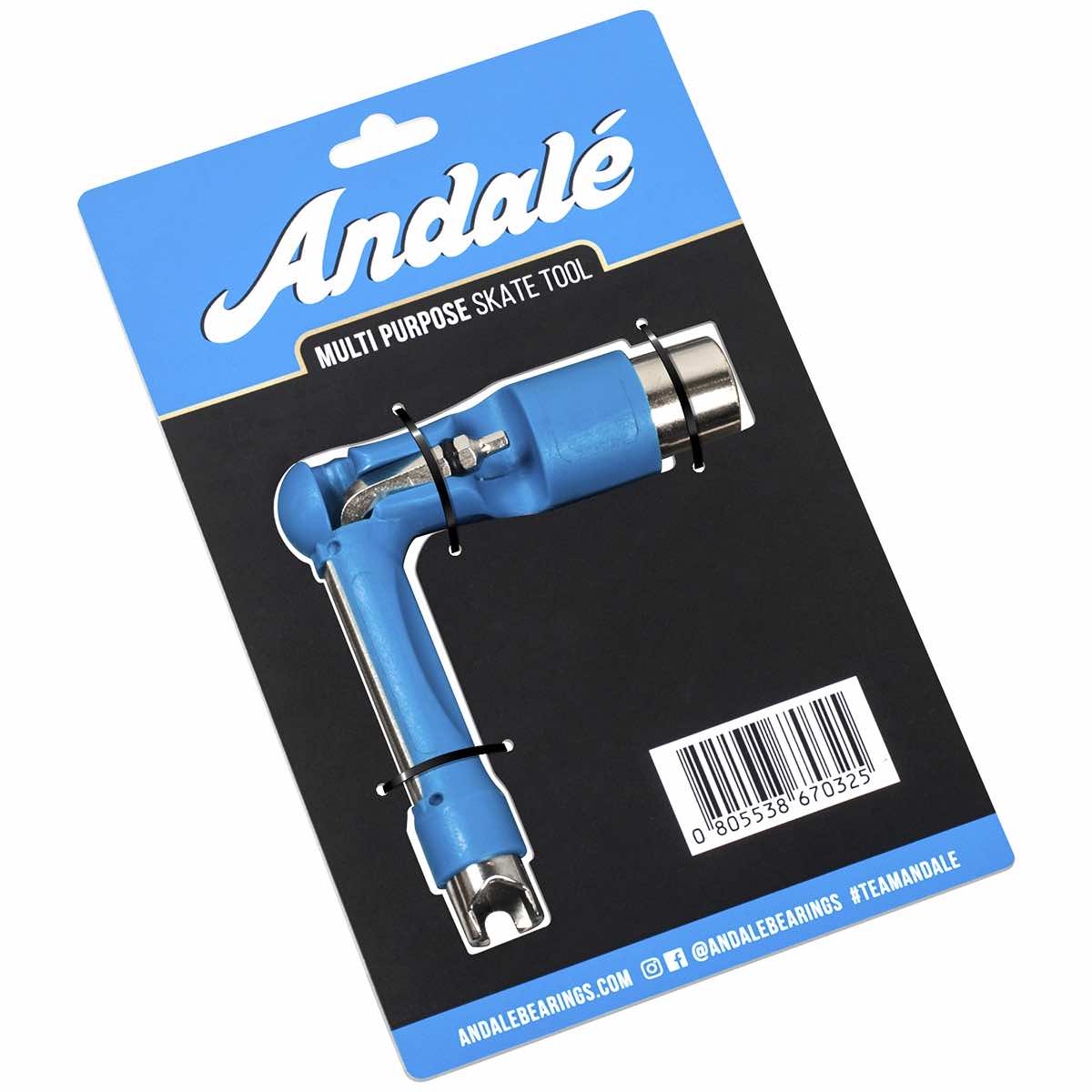 Andale Multi Purpose Skateboard Tool - Blue