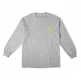 Antihero Reserve Youth Long Sleeve T-Shirt - Athletic Heather/Yellow