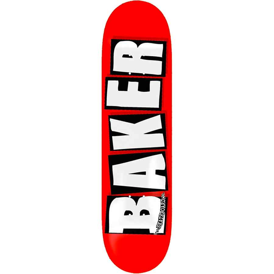7.56x31 Baker Brand Logo Deck - Red/White