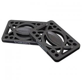 1/4" Hard Bear Trucks Risers - Black
