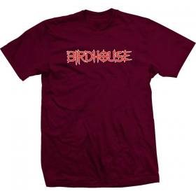 Birdhouse Pinhead T-Shirt - Burgundy