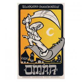 Blockhead Omar Hassan Sticker