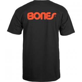 Bones OG Swiss Text T-Shirt - Black