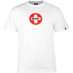 Bones Bearings Swiss Circle T-Shirt - White