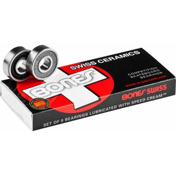 Bones Super Swiss 6 Bearings | SoCal Skateshop