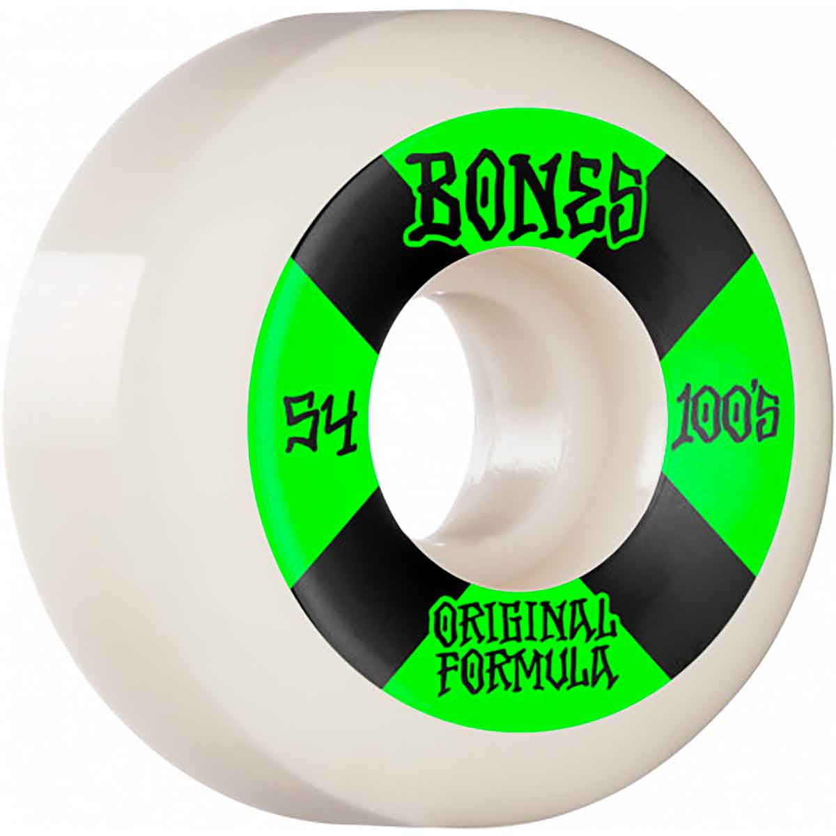 Bones 100s V5 Sidecut OG #4 Skateboard Wheels White 54mm 100a SoCal  Skateshop