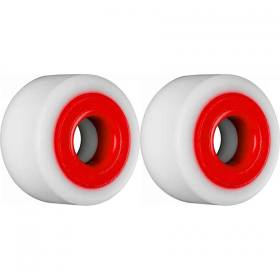 Hardcore Barrel Bushings - 88a White/Red (1 Truck)