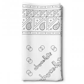 Chocolate Skateboards Bandana - White