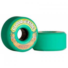 63mm 80a Cloud Ride Freestyle Wheels - Green