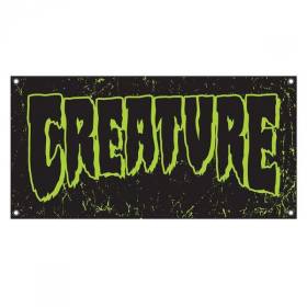 Creature Logo Banner - 60" x 30"