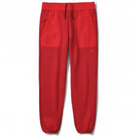 Diamond Brilliant French Terry Sweatpants - Red