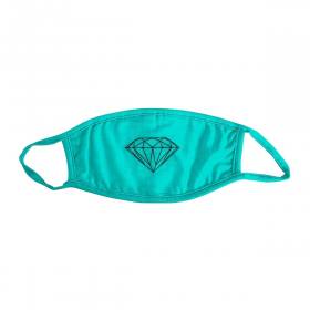 Diamond Bandana Face Mask - Blue