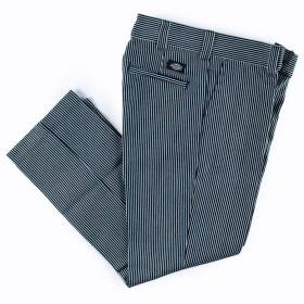 Dickies '67 Slim Fit Twill Straight Leg Work Pants - Hickory Stripe