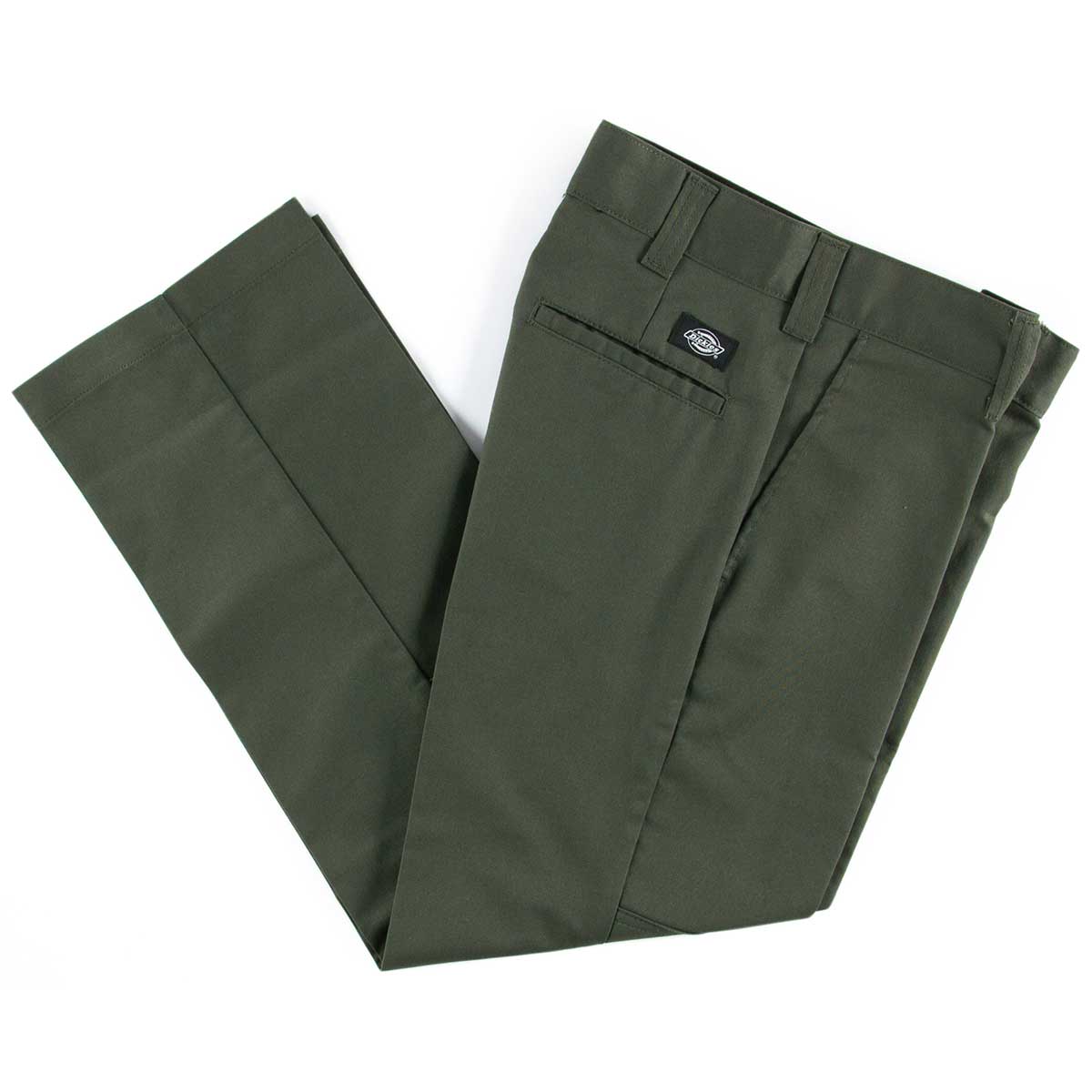 Relaxed Fit Heavyweight Duck Carpenter Pants, Rinsed Moss Green