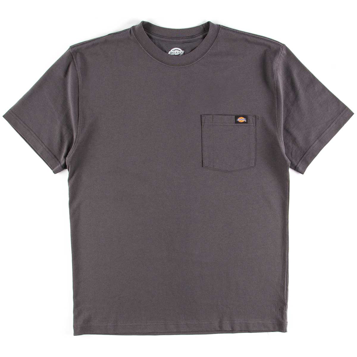 Dickies Short Sleeve Heavyweight T-Shirt - Charcoal | SoCal Skateshop