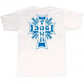 Dogtown Cross Logo T-Shirt - White/Royal Blue