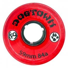 Ruedas Para Skate Dogtown 59mm 84a K9 Set Red 