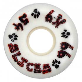 54mm 99a Dogtown K-9 Slicks Wheels - White