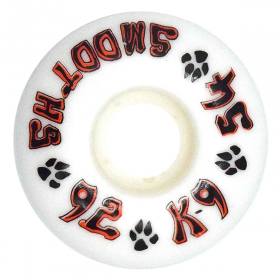 54mm 92a Dogtown K-9 Smooths Wheels - White