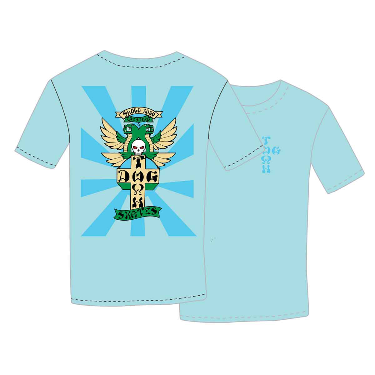T-shirt Bulldog Skates BDS Shogo Kubo - Taille XXL (2XL) Couleur Sable - Neuf Avec étiquettes