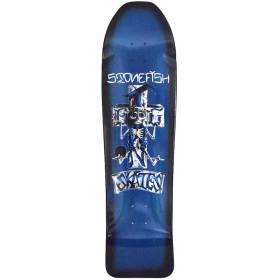 9.5x35.2 Dogtown Stonefish Longboard Deck - Blue/Black Fade