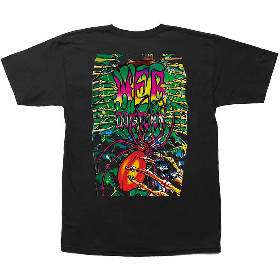 Dogtown Web T-Shirt - Black | SoCal Skateshop