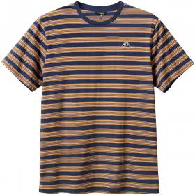 Enjoi Invert Striped Crew Shirt - Navy Blue