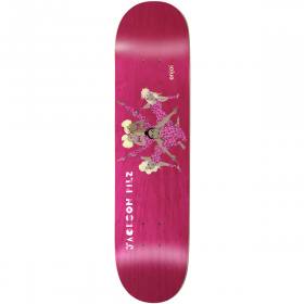 8.125x31.8 Enjoi Jackson Pilz Overboard R7 Full Shape Deck - Pink