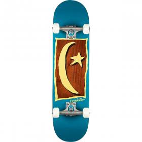 Foundation Star & Moon V2 Complete Skateboard - Blue 7.88x31.25