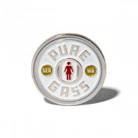 Girl Griffin Gass Pure Gass Enamel Pin