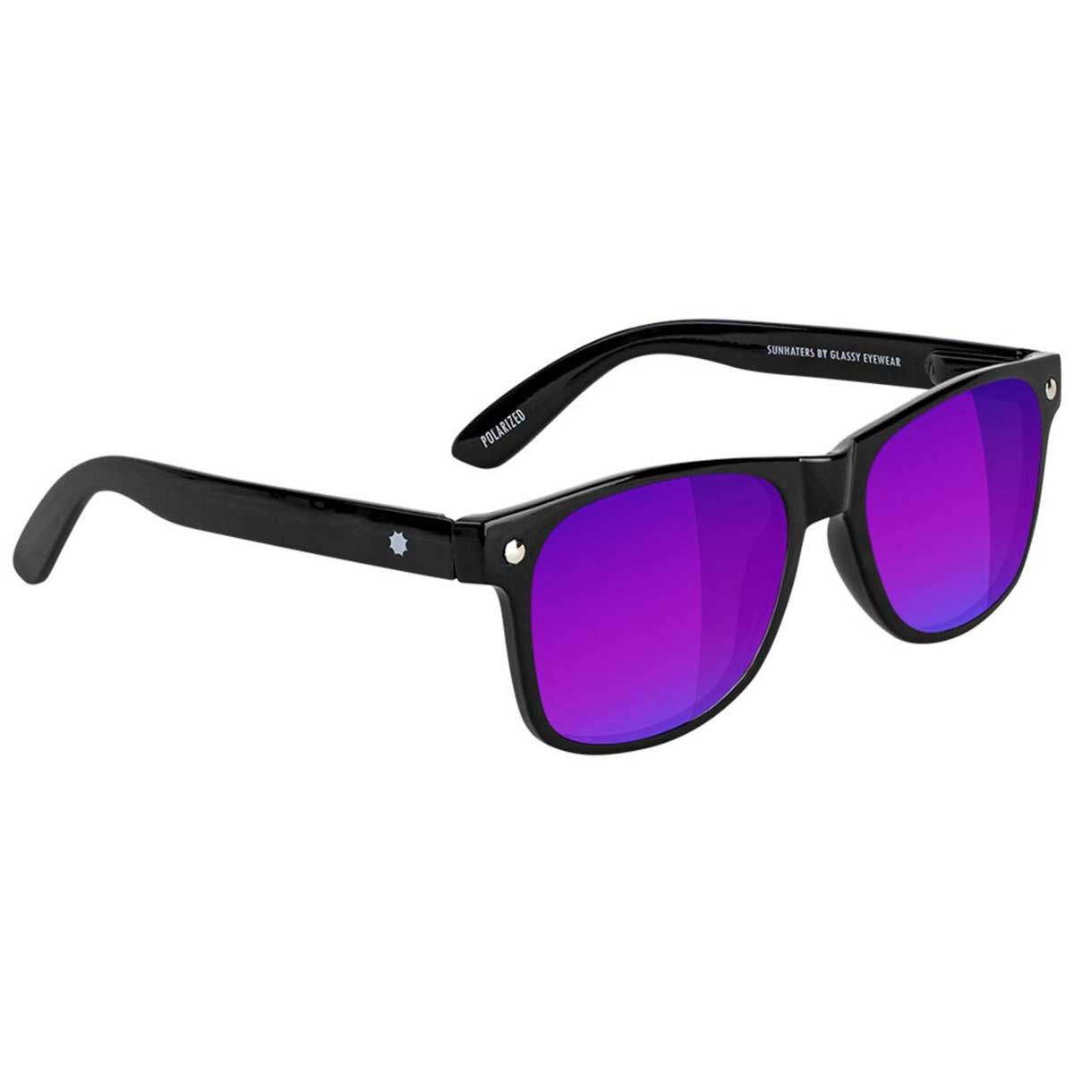 blue mirror polarized sunglasses