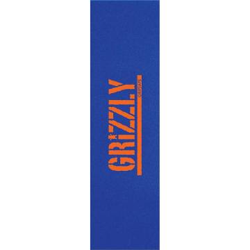 Grizzly Clear Stamp Pro Skateboard Griptape Free Sticker 9 x 33" 