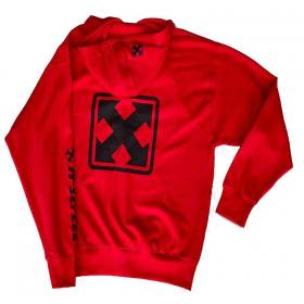 H-Street Mark OG Mark Logo Zip Hoodie - Red