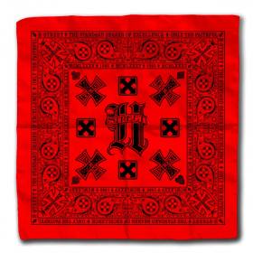 H-Street Art Bandana - Red/Black