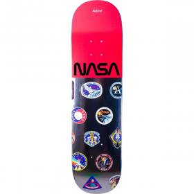 8.125x32.125 Habitat NASA Logo Array Deck - Red