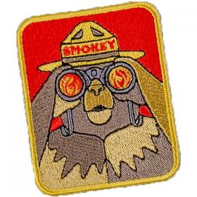 Habitat Smokey Bearnoculars Patch